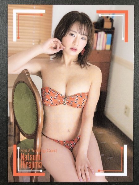 平嶋 夏海　Vol.5　RG03　水着 AKB48 グラビア アイドル トレカ トレーディングカード バイク女子_画像2