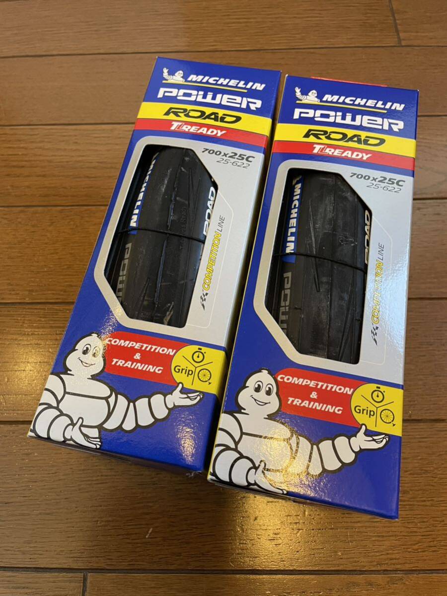 MICHELIN ミシュラン POWER ROAD 70025c TLREADY 2本セット 新品未使用品の画像1