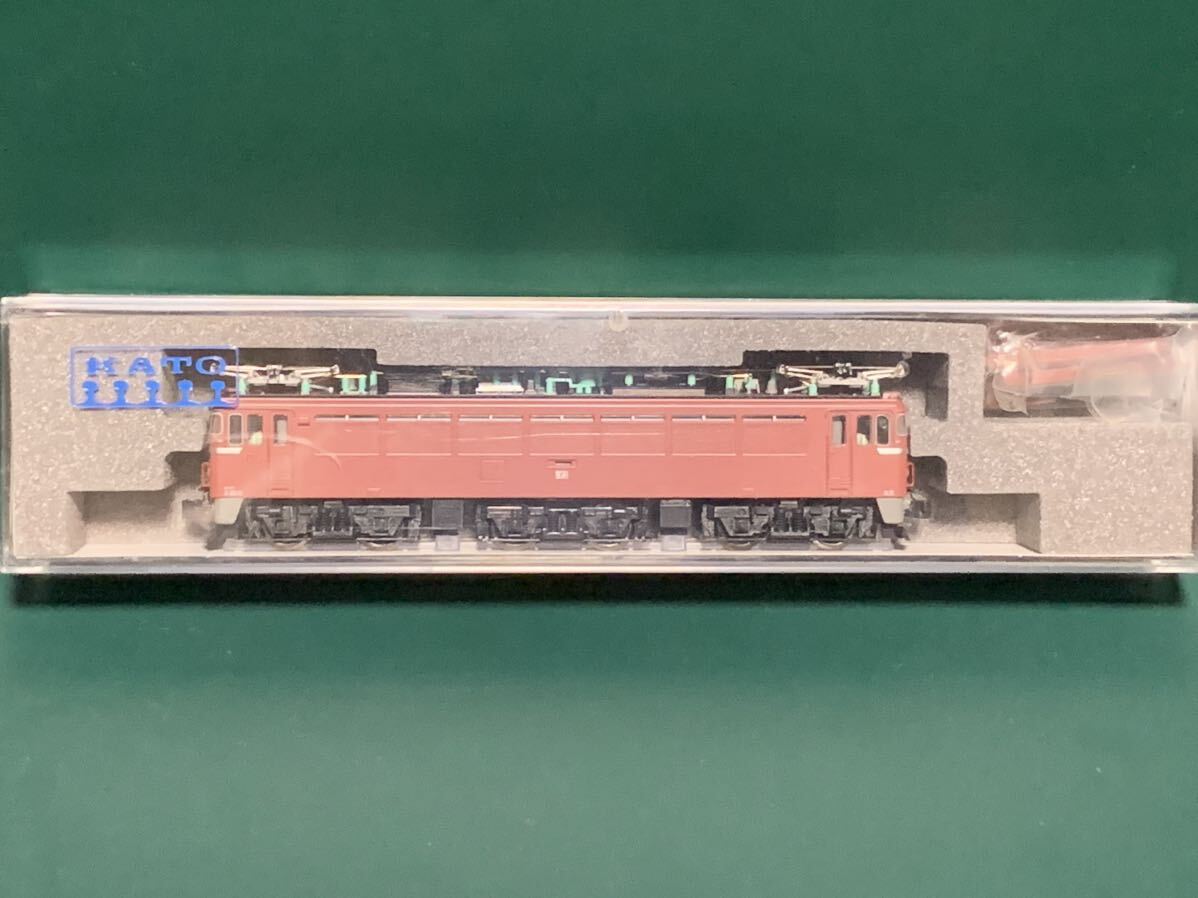 kato製EF80-1次形電気機関車、tomix製EF81-300番台電気機関車(ローズ色)計2両の画像8