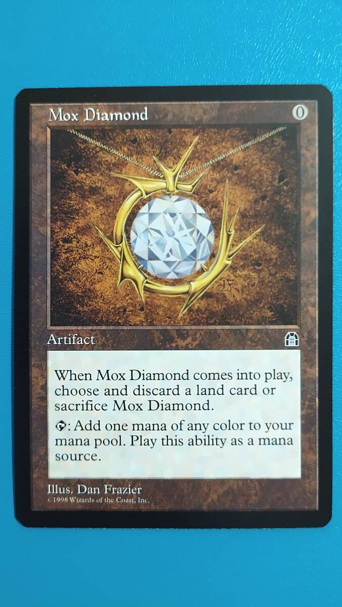 Mox Diamond モックス・ダイアモンド Stronghold ストロングホールド MTG マジック・ザ・ギャザリング 英語版の画像1