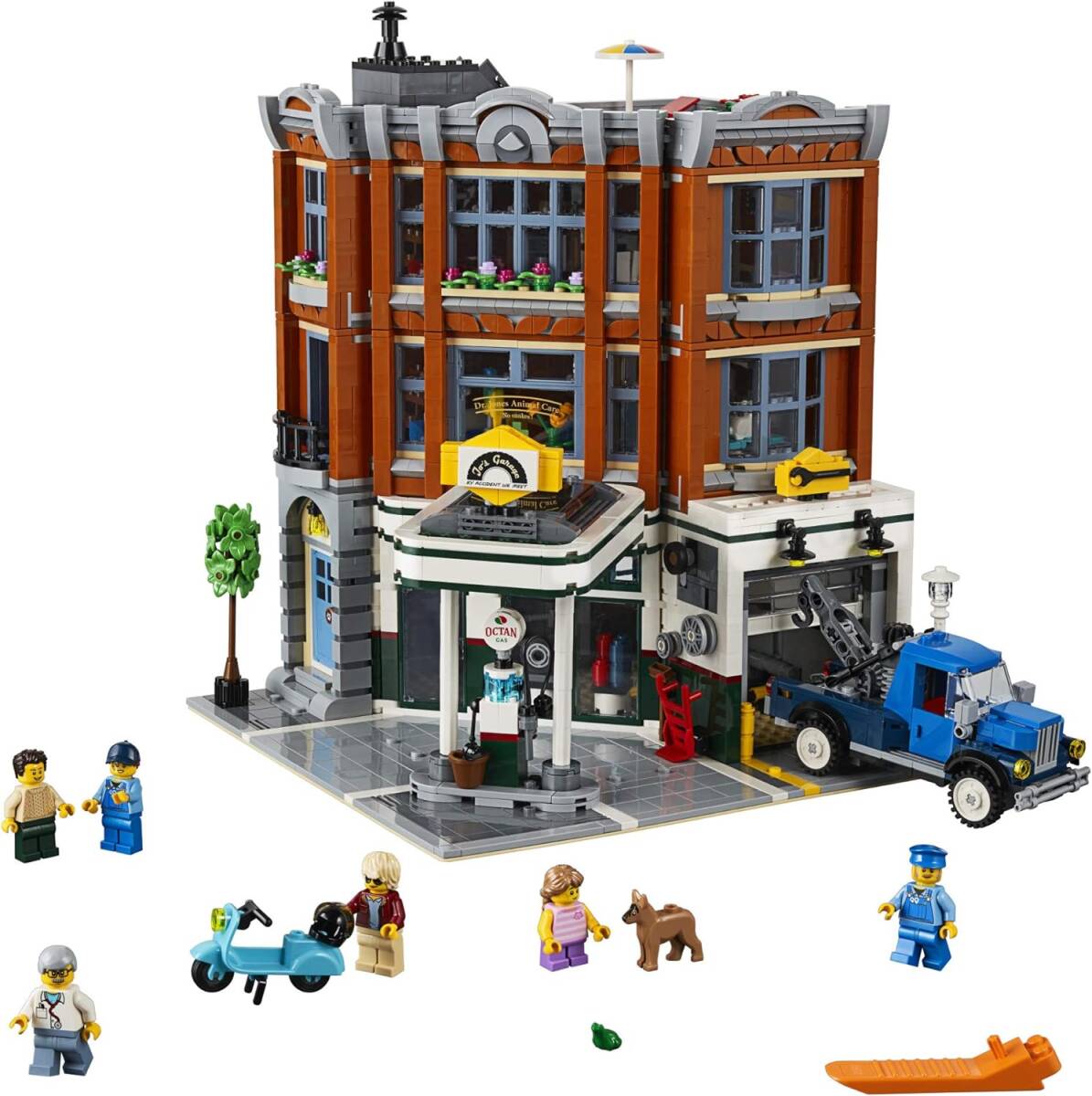 LEGO 10264 街角のガレージ コーナーガレージ CORNER GARAGE レゴ モジュールビルディング クリエイターエキスパートの画像4