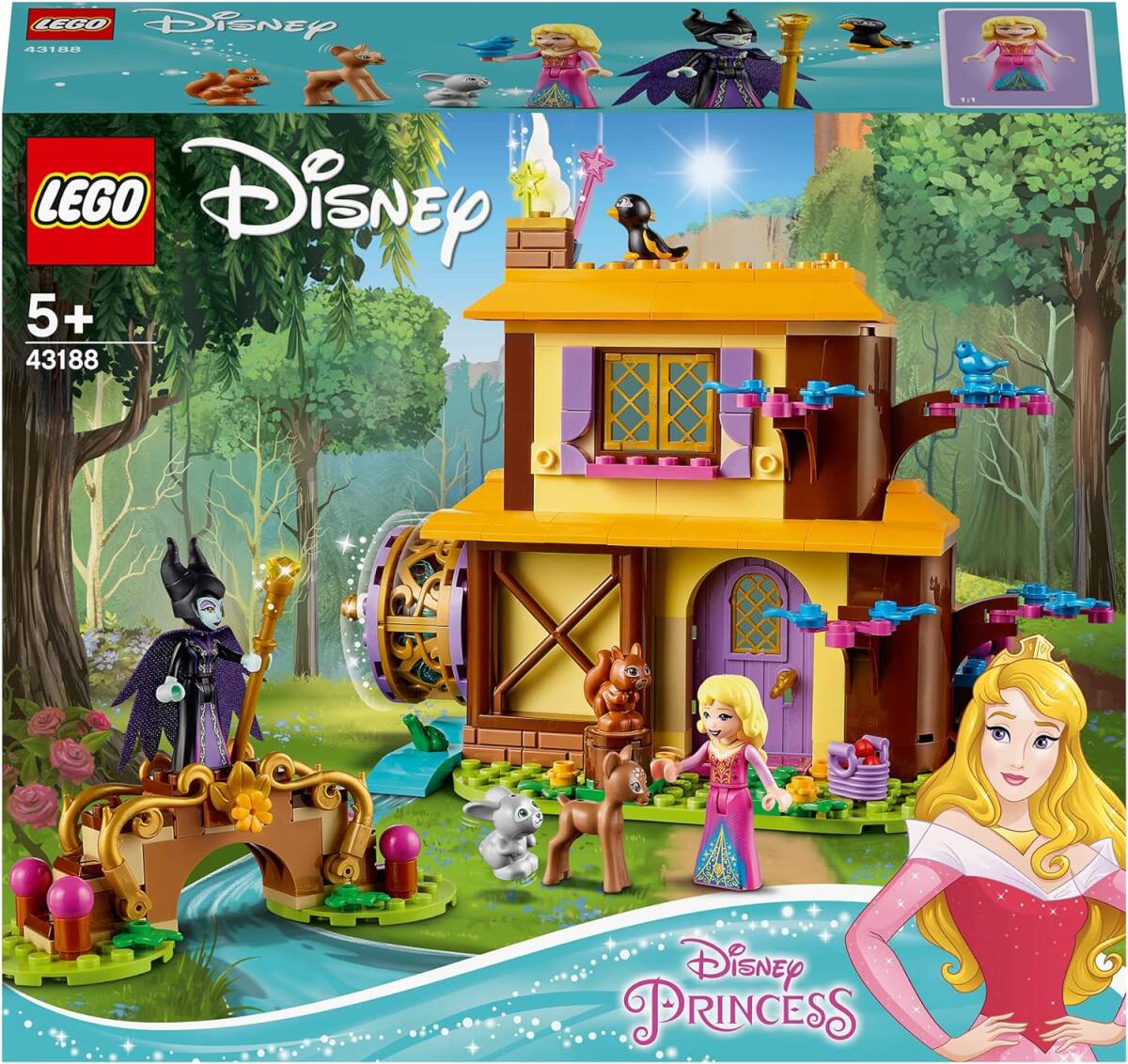 レゴ 43188 オーロラ姫の森のコテージ オーロラ姫 LEGO ディズニーの画像1