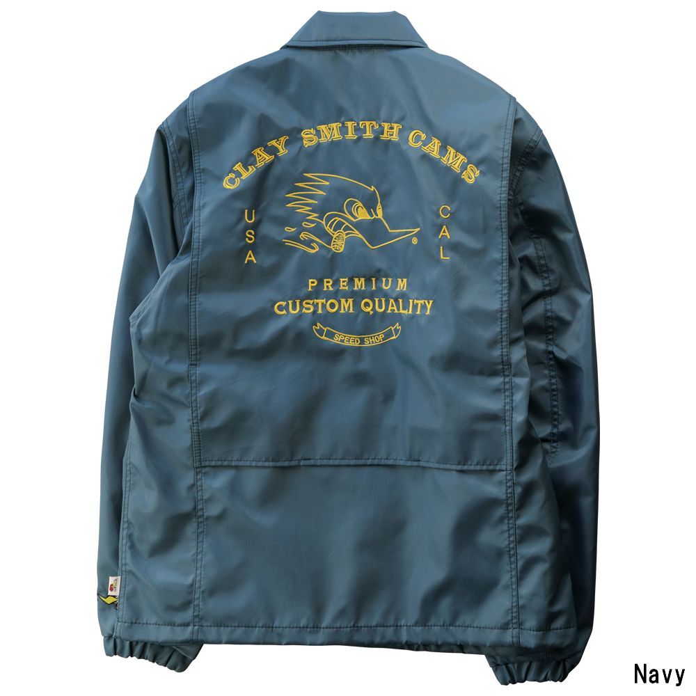 【在庫あり 即納】LLサイズ クレイスミス BLACKBIRD コーチジャケット CSY-3910 Navy (送料無料) CLAY SMITH_画像2