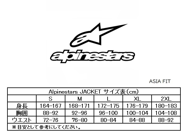 ALPINESTARS アルパインスターズ XLサイズ ベース メッシュ ジャケット アジア プロテクターフル装備(肩、肘、胸部、背中PLASMA)_画像5