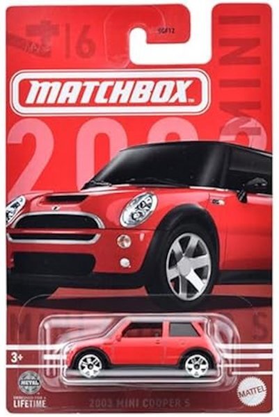 即決☆☆MB 2003 ミニ クーパー S 2003 MINI COOPER S RED MINI MATCHBOX マッチボックス_画像6