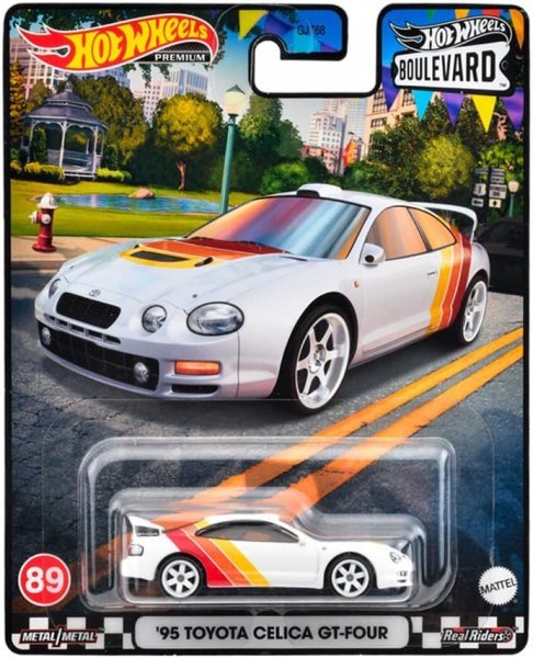 即決☆☆'95 トヨタ セリカ GT-FOUR TOYOTA CELICA GT-FOUR ブールバード HKF33 プレミアムモデル HOT WHEELS ホットウィールの画像1