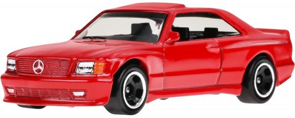即決☆☆'89 メルセデス・ベンツ 560 SEC AMG MERCEDES-BENZ 560 SEC RED HW MODIFIED HXP91 ホットウィール Hot Wheelsの画像5