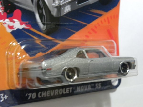 即決☆☆'70 シボレー ノヴァ SS CHEVOLET NOVA SS ワイルドスピード FAST & FURIOUS HW DECADE OF FAST ホットウィールの画像6