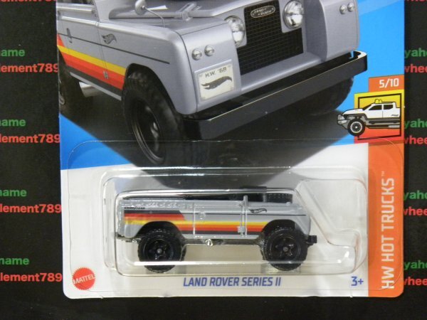 即決☆☆LAND ROVER SERIES II HW HOT TRUCKS ホットウィール Hot Wheels_画像3