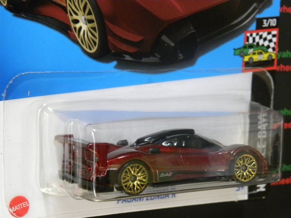 即決☆☆PAGANI ZONDA R HW RACE DAY ホットウィール Hot Wheelsの画像6