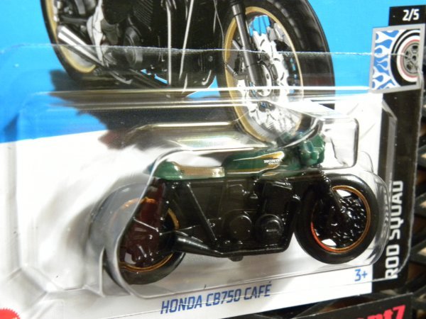 即決☆☆HONDA CB750 CAFE GR ROD SQUAD ホンダ　ホットウィール Hot Wheels_画像5