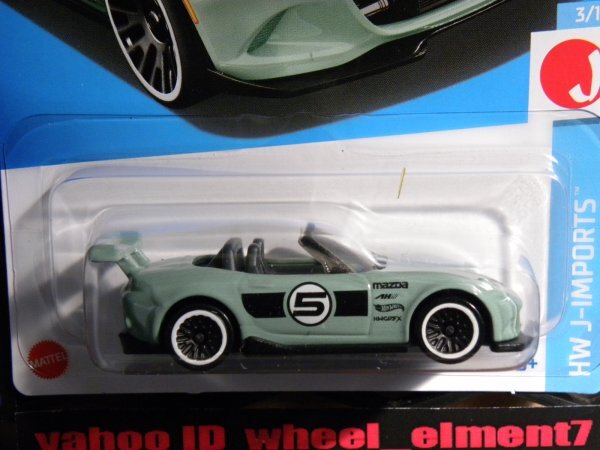 即決☆☆'15 MAZDA MX-5 MIATA マツダ　ミアータ HW J-IMPORTS ホットウィール Hot Wheels_画像3