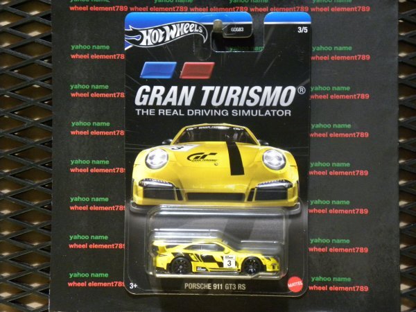 即決☆☆PORSCHE 911 GT3 RS ポルシェ 911 GT3 RS GRAN TURISMO ホットウィール Hot Wheelsの画像2