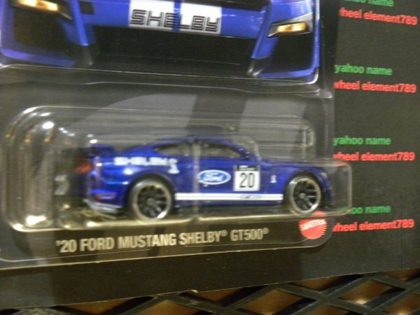 即決☆☆'20 FORD MUSTANG SHELBY GT500 フォード ムスタング シェルビィ GT500 GRAN TURISMO ホットウィール Hot Wheelsの画像6