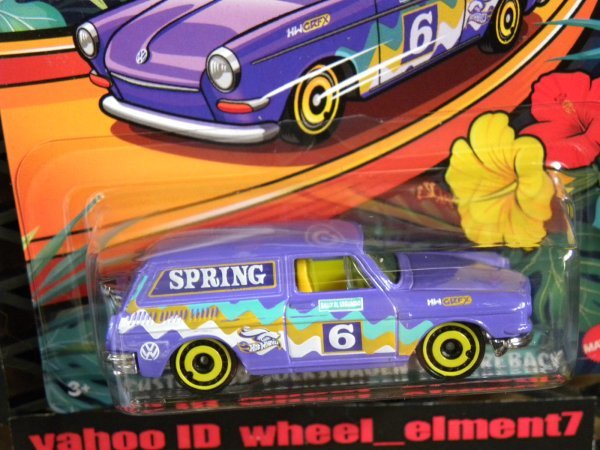 即決☆☆CUSTOM '69 VOLKSWAGEN SQUAREBACK フォルクスワーゲン タイプⅢ 2024 SPRING CAR ホットウィール Hot Wheels_画像3