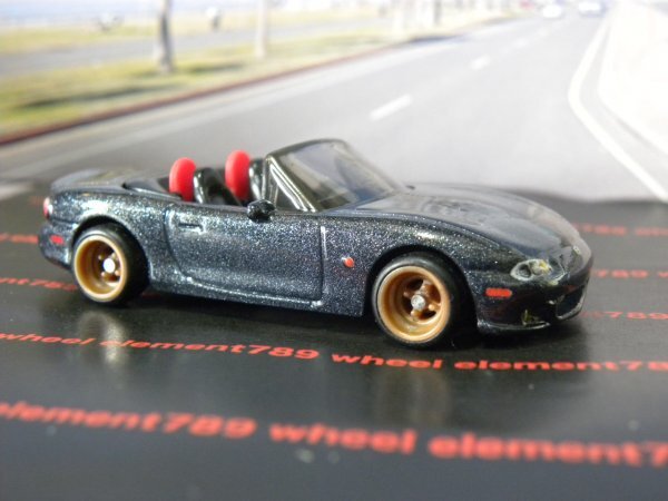 即決 ルース☆☆'04 MAZDA MAZDASPEED MIATA マツダスピード ミアータ プレミアモデル HOT WHEELS ホットウィールの画像1