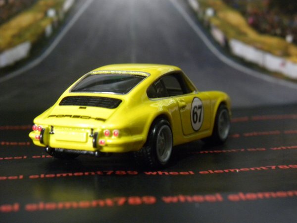 即決 ルース☆☆1967 ポルシェ 911 R 1967 Porsche 911 R プレミアモデル HOT WHEELS ホットウィールの画像4