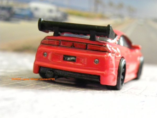 即決☆☆ルース '95 MITSUBISHI ECLIPSE エクリプス PREMIUM メタルシャーシ、リアルライダー ホットウィール Hot Wheels☆の画像8