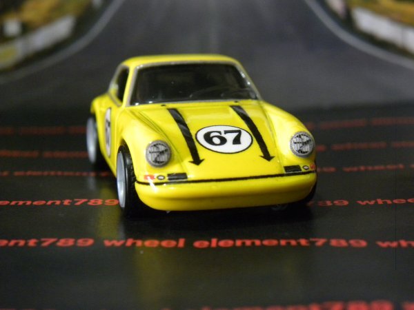 即決 ルース☆☆1967 ポルシェ 911 R 1967 Porsche 911 R プレミアモデル HOT WHEELS ホットウィールの画像6