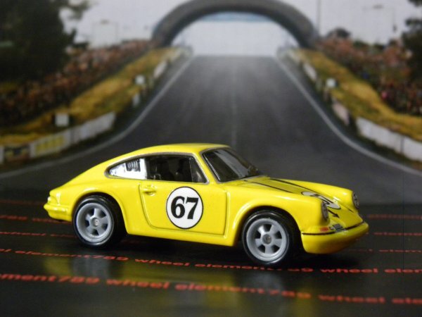 即決 ルース☆☆1967 ポルシェ 911 R 1967 Porsche 911 R プレミアモデル HOT WHEELS ホットウィールの画像2