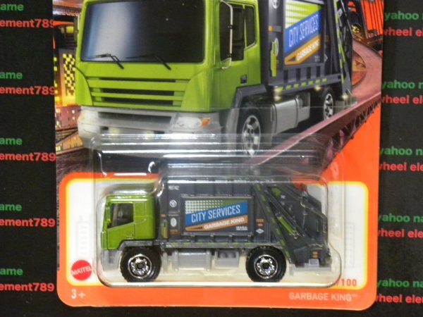 即決☆☆MB GARBAGE KING ガベッジ　キング ごみ収集車　マッチボックス MATCHBOX_画像1