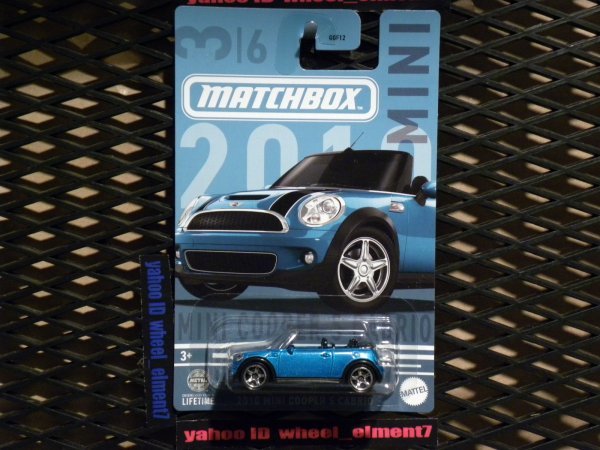 即決☆☆MB 2010 ミニ クーパー S カブリオ 2010 Mini Cooper S Cabrio MINI MATCHBOX マッチボックスの画像2