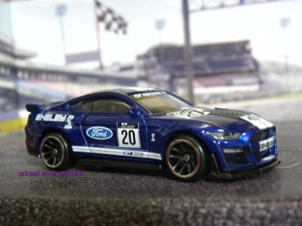 即決 ルース☆☆'20 FORD MUSTANG SHELBY GT500 フォード ムスタング シェルビィ GT500 HOT WHEELS ホットウィールの画像3