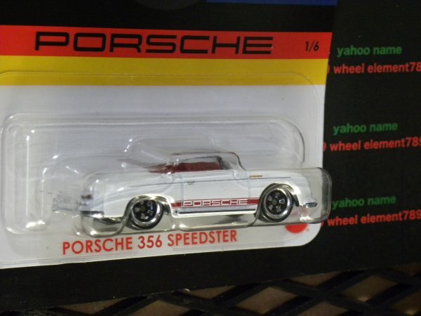 即決☆☆PORSCHE 356 SPEEDSTER メタルベース ポルシェシリーズ ホットウィール Hot Wheelsの画像5