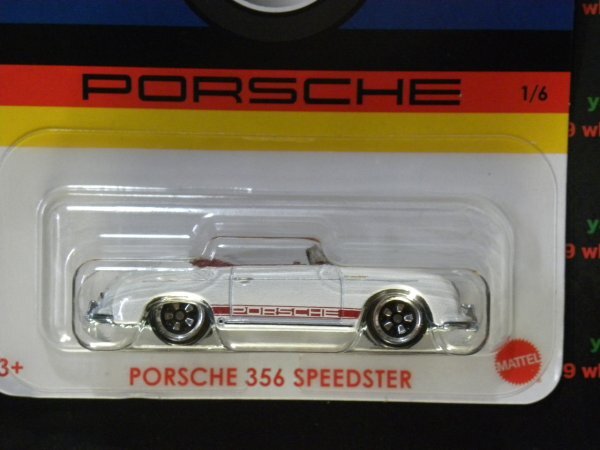 即決☆☆PORSCHE 356 SPEEDSTER メタルベース ポルシェシリーズ ホットウィール Hot Wheelsの画像1