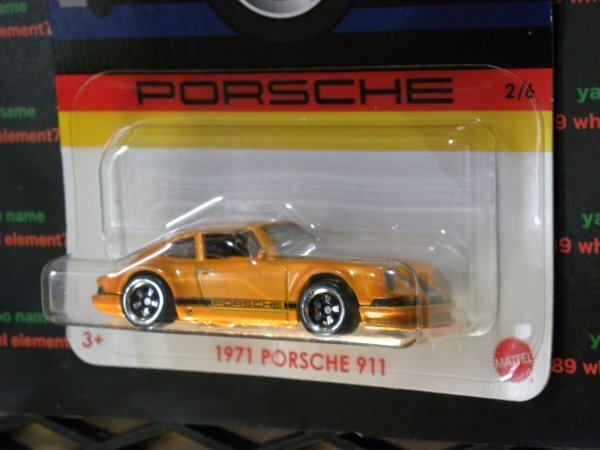 即決☆☆1971 PORSCHE 911 メタルベース ポルシェシリーズ ホットウィール Hot Wheels☆Nの画像4