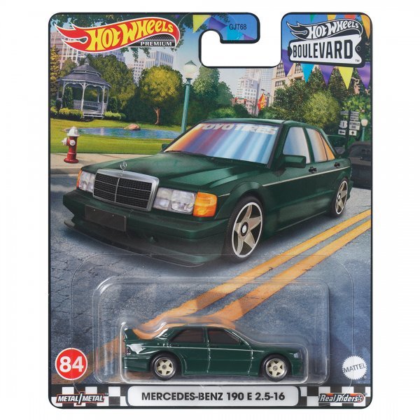 即決☆☆ メルセデス・ベンツ 190E 2.5-16 MERCEDES-BENZ　ブールバード HWW12 　プレミアムモデル HOT WHEELS ホットウィール☆　_画像1