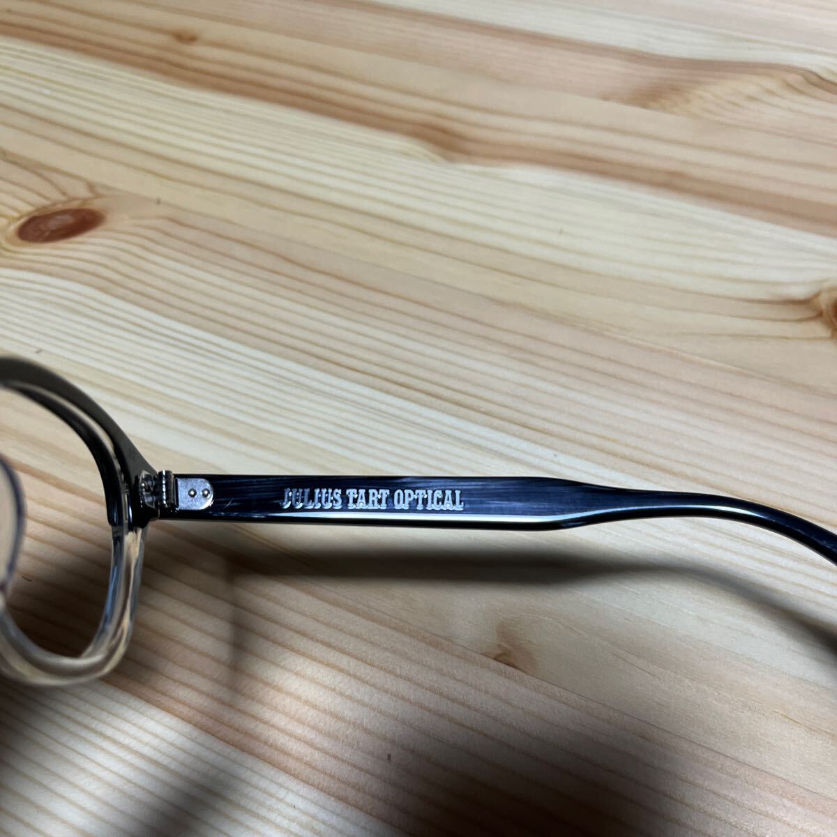 レア JULIUS TART OPTICAL AR BLACKWOOD 46 22 ジュリアスタートオプティカル ARNELの画像4