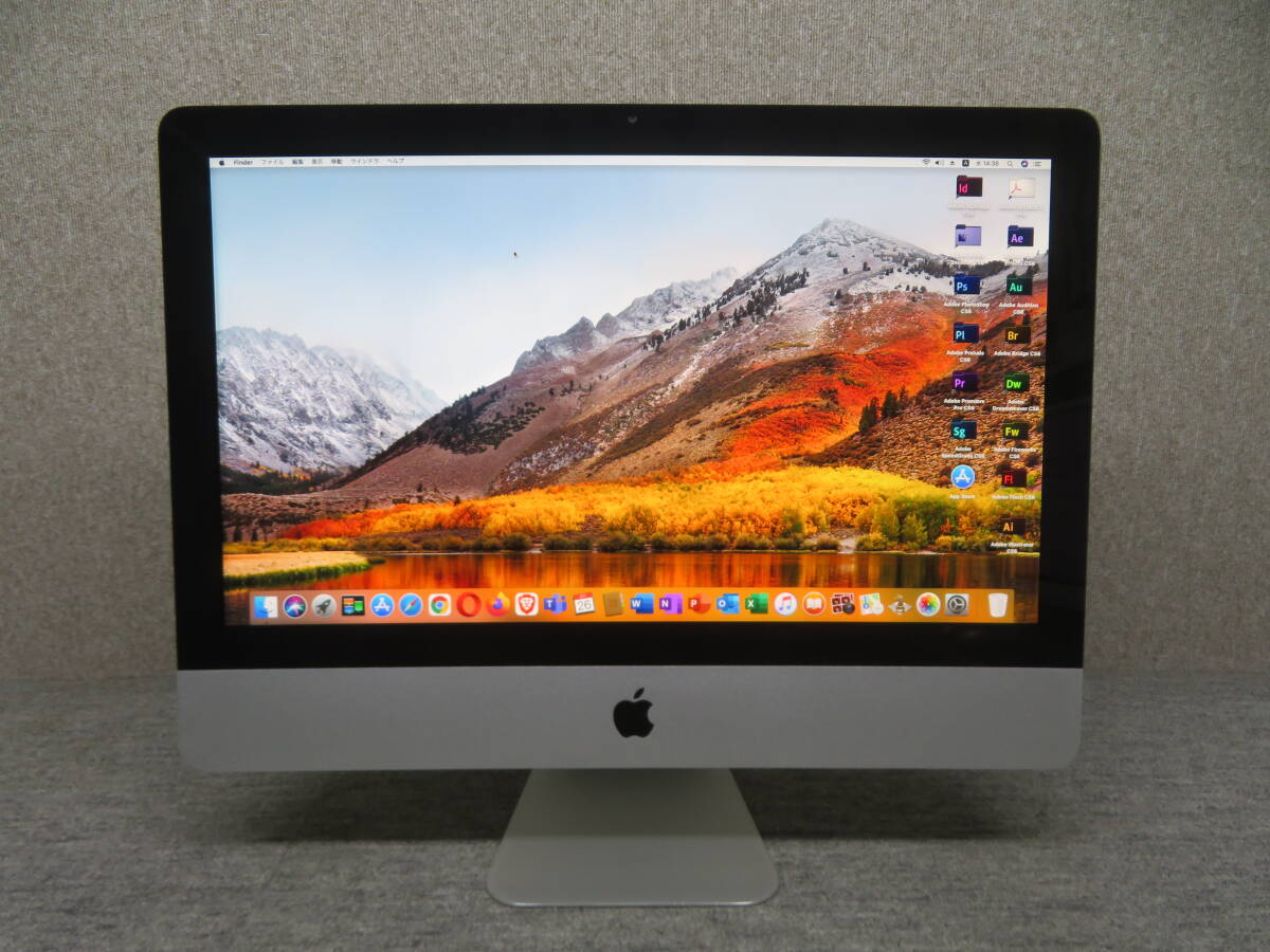 iMac A1311 究極PC◆ CS6 & Office付 ◆ PC1台で、ダブル macOS & Windows10★ 高性能 Core i5 / 高速SSD 512GB / 8GB ◆21.5型◆HD 6750Mの画像1
