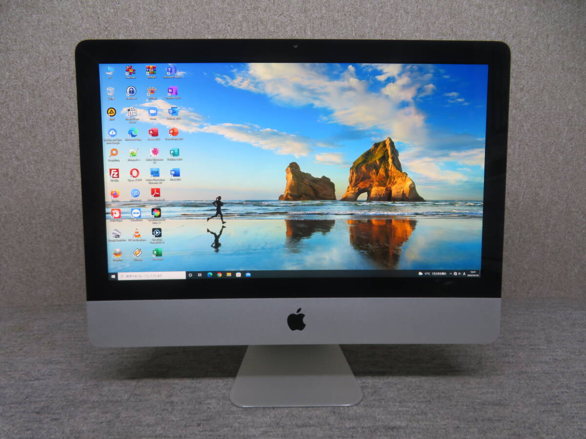 iMac A1311 究極PC◆ CS6 & Office付 ◆ PC1台で、ダブル macOS & Windows10 ★ 高性能 Core i5 / 高速SSD 512GB / 8GB ◆21.5型◆HD 6750Mの画像2