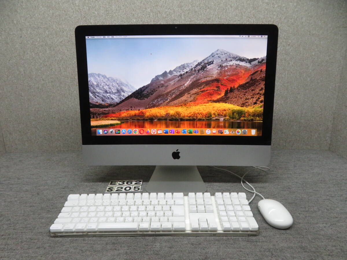 iMac A1311 究極PC◆ CS6 & Office付◆PC1台で、ダブル macOS & Windows10★高性能 Core i5 /高速SSD 512GB / 大容量 8GB◆21.5型◆の画像1