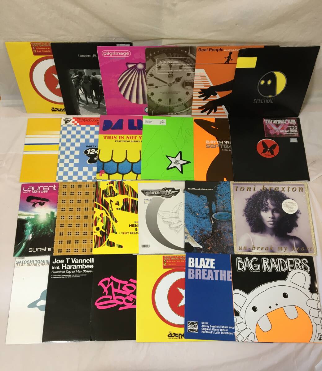 〇V213〇LP レコード クラブミュージック HOUSE ハウス 140枚まとめ DJ CLUB EDM ageha toni braxton SPECTRAL BAG RAIDERS の画像2