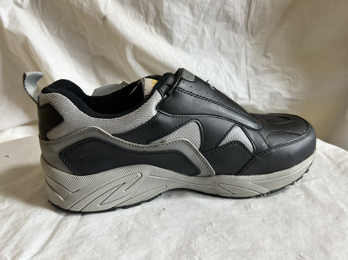 *V026* unused storage goods WALKER safety shoes work shoes natural leather safety wa- car steel made . core black black 28cm
