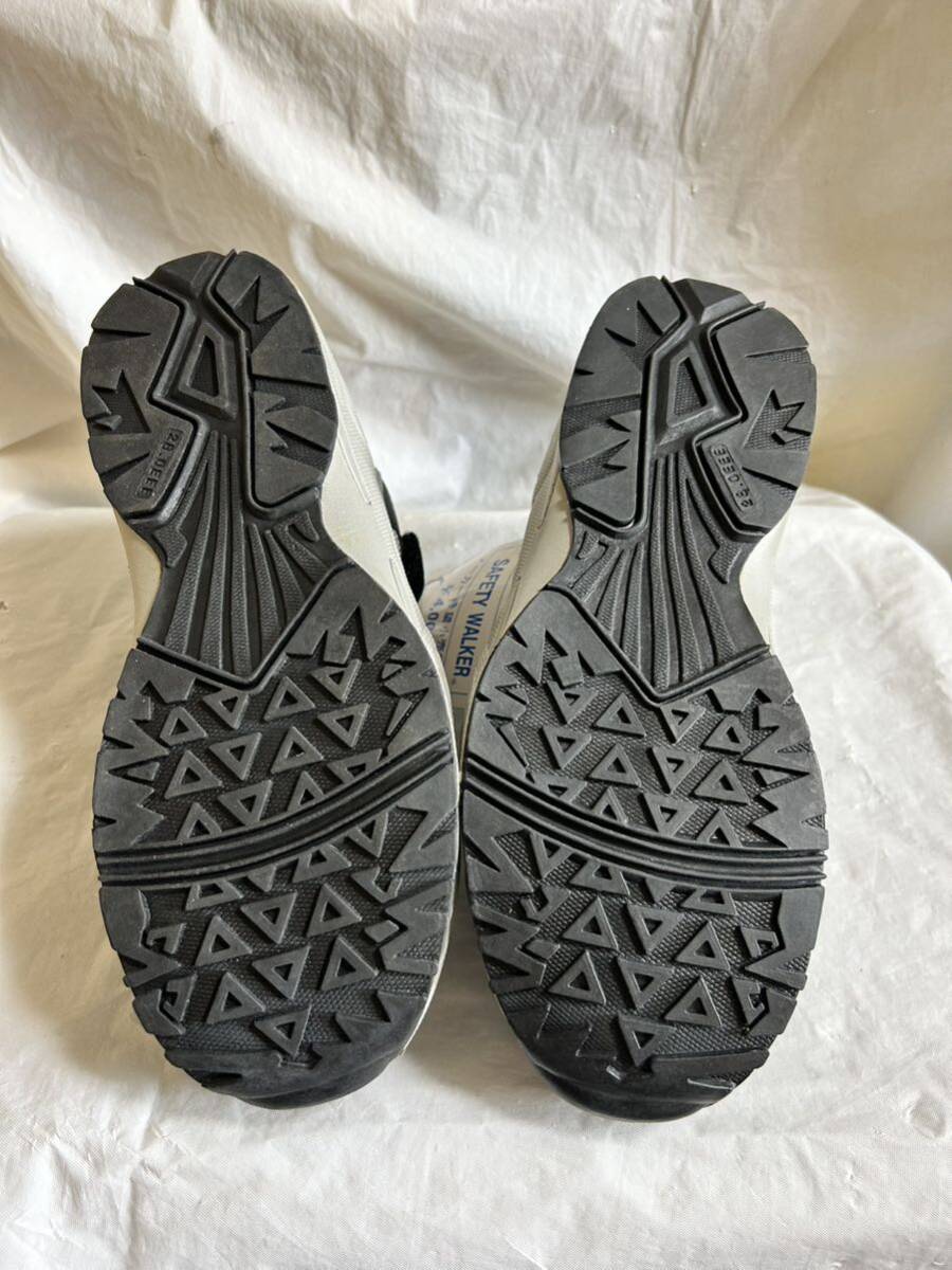 *V026* unused storage goods WALKER safety shoes work shoes natural leather safety wa- car steel made . core black black 28cm