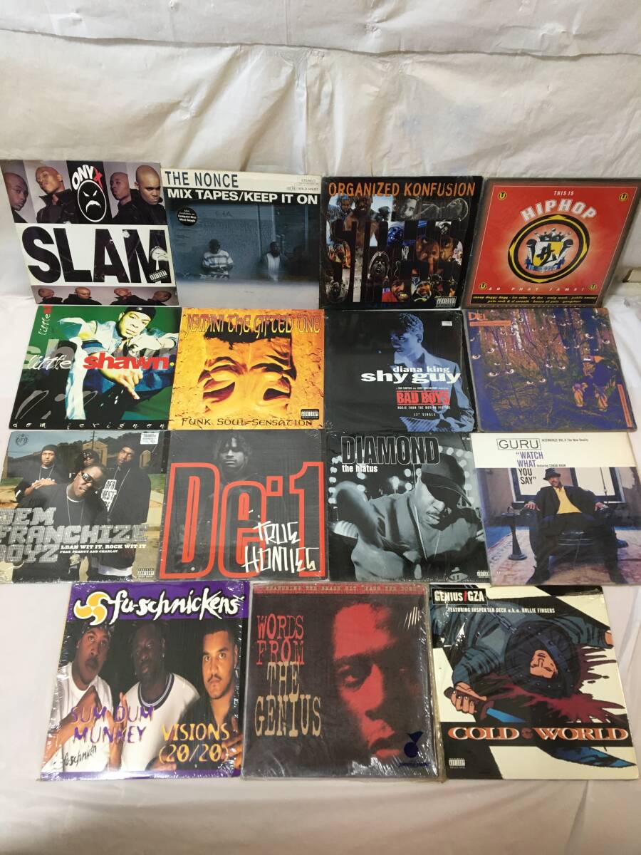 0V3980 collector discharge goods LP record HIPHOP hip-hop 135 sheets summarize Nas/WU-TANG CLAN/Dr.Dre/SNOOP DOGG/COOLIO/JAY-Z/SOULJA BOY