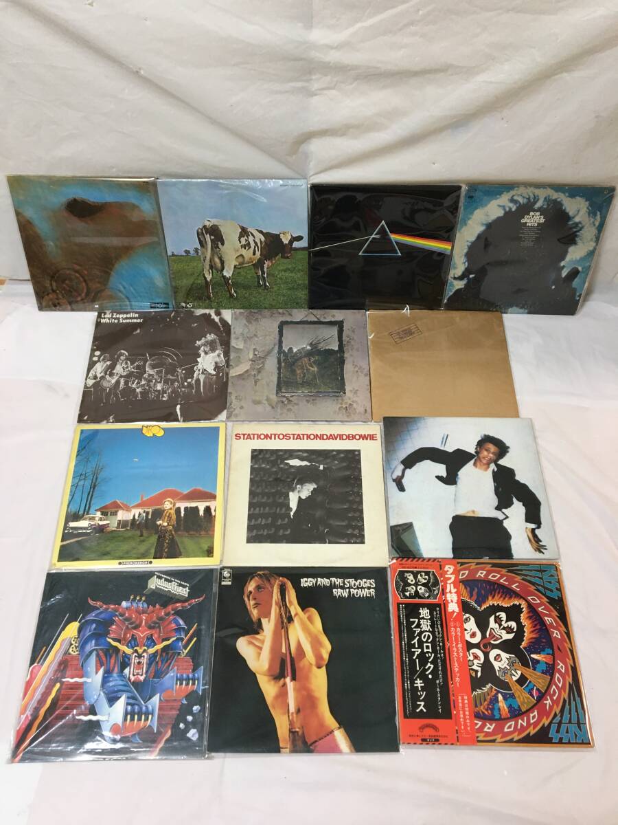 〇V521〇LP レコード ROCK ロック 120枚まとめ US/UK盤含 KISS/Pink Floyd/IGGY AND THE STOOGES/JUDAS PRIEST/BEATLES/LED ZEPPELIN/UFOの画像2