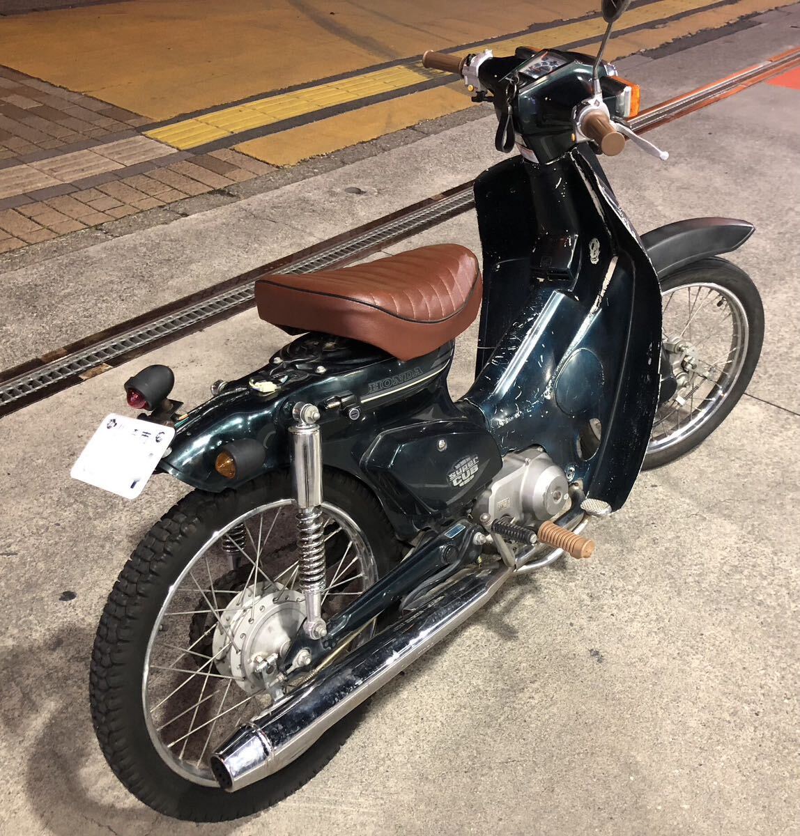 スーパーカブ カスタム C50 四速 4速 角目カブ HONDA ホンダ 走行30350キロ 東京都稲城市よりの画像2