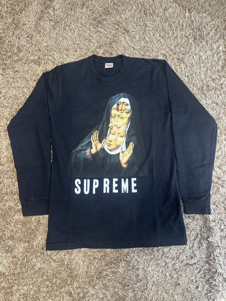 Mサイズ 17SS SUPREME Nun L／S Tee シスター　ロンT シュプリーム_画像1