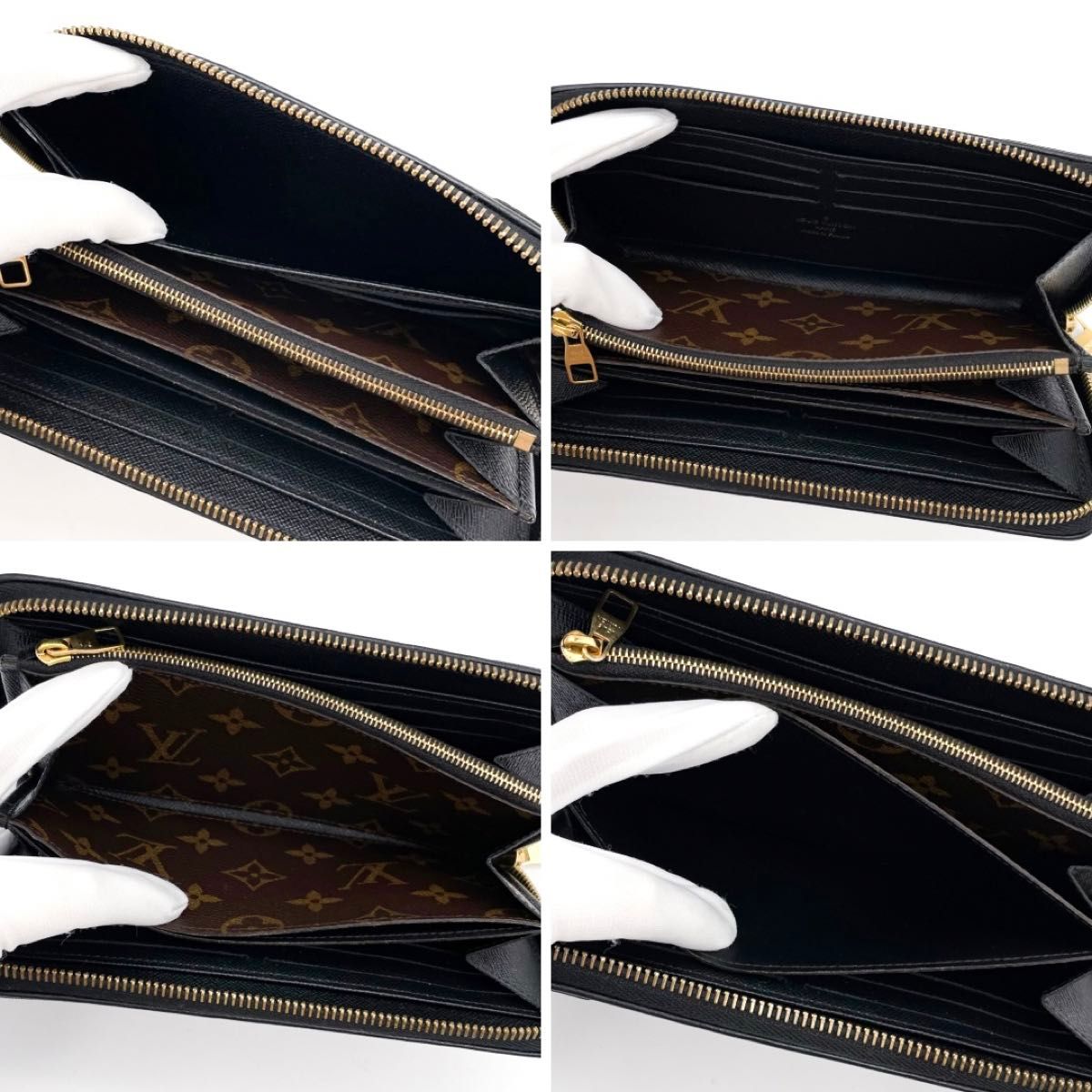 超極美品】 LOUIS VUITTON ルイヴィトン 新型 ジッピー 超極美品】 LOUIS VUITTON ルイヴィトン 新型 ジッピー