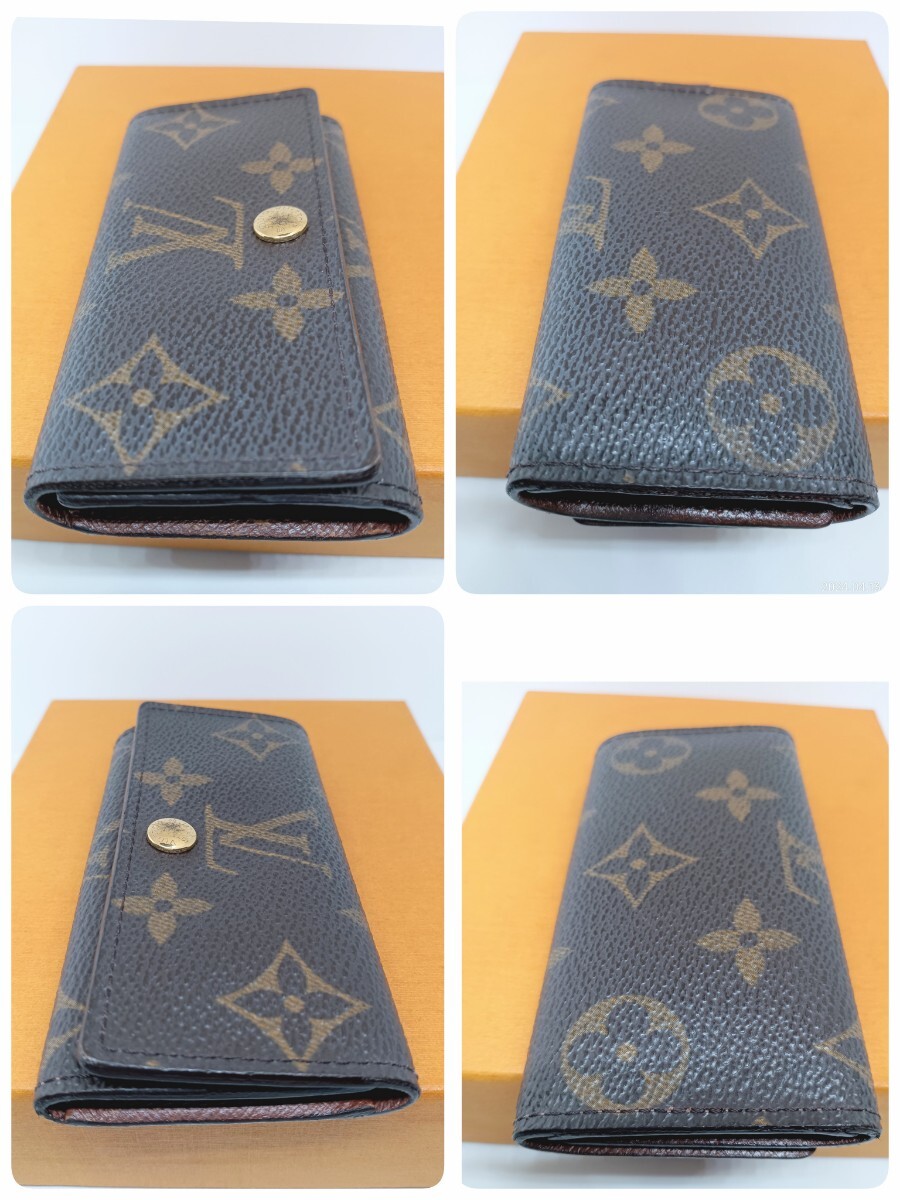 LOUIS VUITTON モノグラム4連キーケースミュルティクレ4 ルイヴィトンM69517_画像3