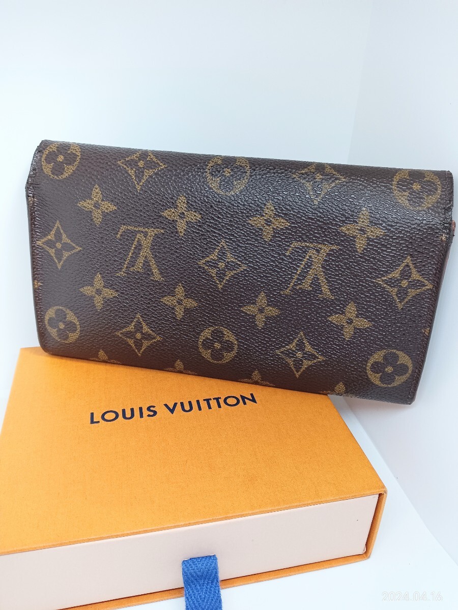 LOUIS VUITTON モノグラム ポシェット ポルトモネカルトクレディ 長財布 ルイヴィトンM61726_画像2