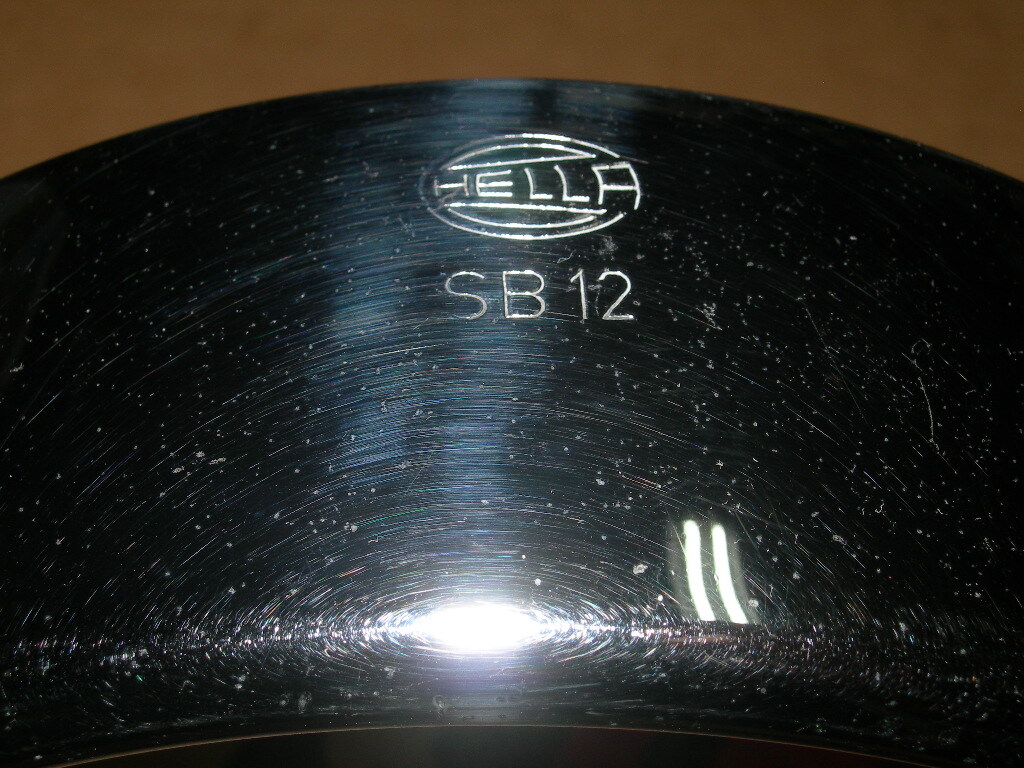  rare Hella SB12 head light rim 67Only Type-Ⅲroknana suddenly see beautiful defect have junk spatula air cooling VW Beetle bus 