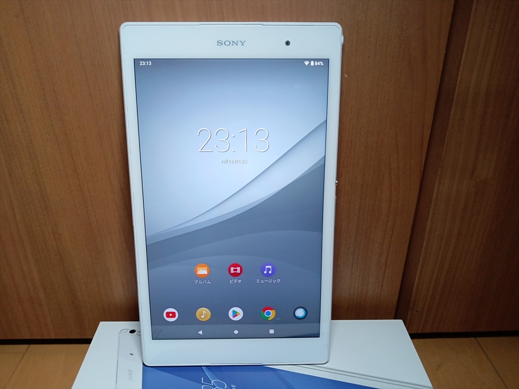 ★SONY Xperia Z3 Tablet Compact SGP612 Android 11化済 バッテリー交換済★の画像5