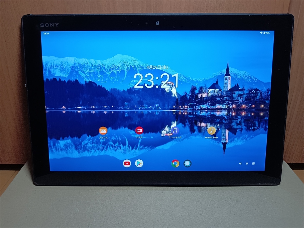 ★ SONY Xperia Z4 Tablet SGP712 Android 12化済 バッテリー交換済 ★の画像1