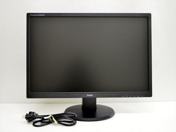 【中古品】iiyama イイヤマ ProLite E2483HS フルHD（1920x1080）24型ワイド 液晶ディスプレイ/モニター の画像1