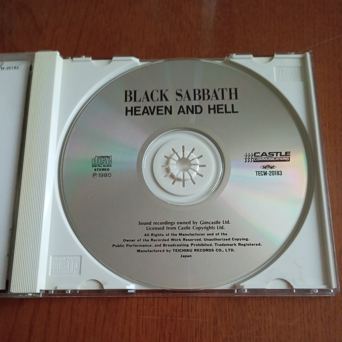 [国内盤ＣＤ] ヘヴン＆ヘル／ブラック・サバス　HEAVY METAL／HARD ROCK_画像4